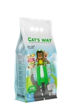 Cat’s Way White Bentonite Clumping Cat Litter Aloe Vera Scented 5L
