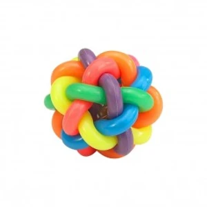 UE Rainbow Rubber Ball with Bell - Medium (7cm)