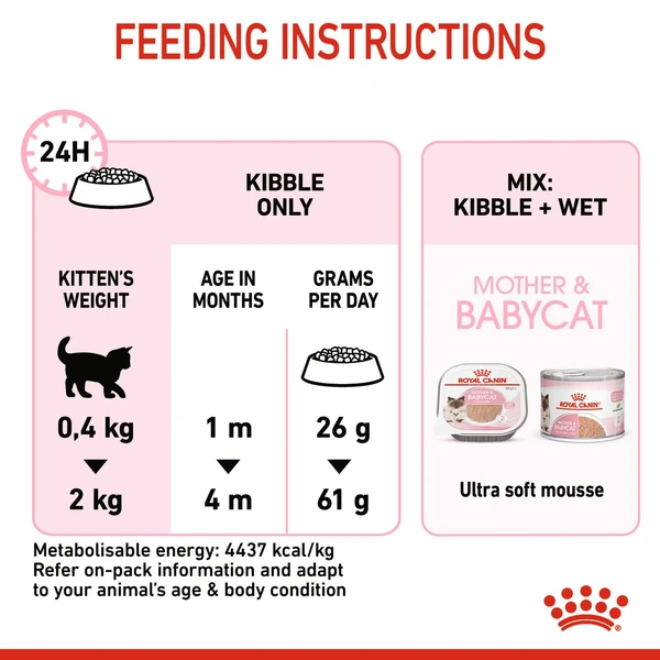 Royal Canin Babycat Dry Food 2 kg