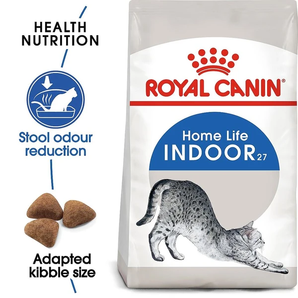 Royal Canin Indoor 27 Adult Cat Dry Food 2kg