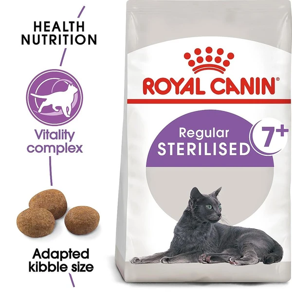 Royal Canin Sterilised +7 Cat Food (1.5 kg)