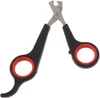 Professional Stainless Steel Pet Nail Scissors with Non-Slip Handle for Dogs & Cats