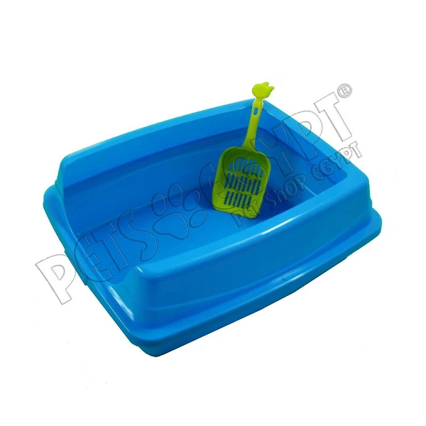 UE Cat Litter Box With Scoop (45*35*17)cm