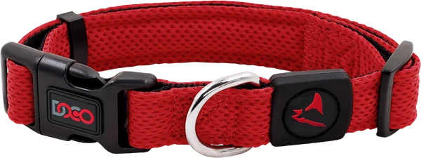 Doco Puff Mesh Dog Collar Small (2.0 x 27-37cm )
