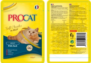 Procat Soft Chunks in Jelly 100g