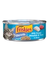 Purina Friskies Shreds with Ocean Whitefish & Tuna in Sauce Adult Cat Wet Food 156 g