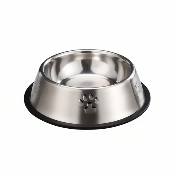 Stainless Steel Pet Bowl with Silicone Non-slip 3L