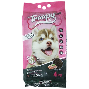 Troopy Dry Food For Puppies - All Breeds 4Kg