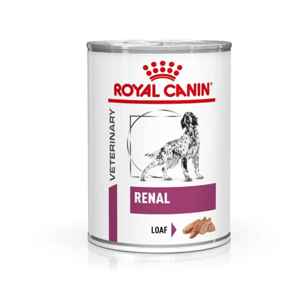 Royal Canin Renal Dog Wet Food Cans 410g - Loaf