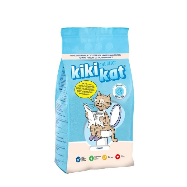 Kiki Kat Clumping Cat Litter - Scented 5 L