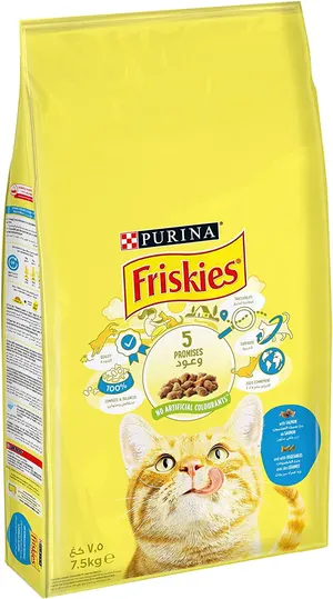 Purina Friskies With Salmon & Vegetable Cat Dry Food