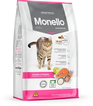 Monello Premium Special Adult Cat Dry Food with Salmon & Chicken 