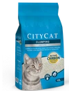 Citycat Clumping Cat Litter Active Carbon - Unscented 10 L