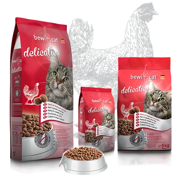 Bewi Cat Delicaties For Adult Cats Rich in Chicken 