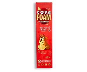 Cova Foam Waterless Anti Ticks & Fleas 250 ml