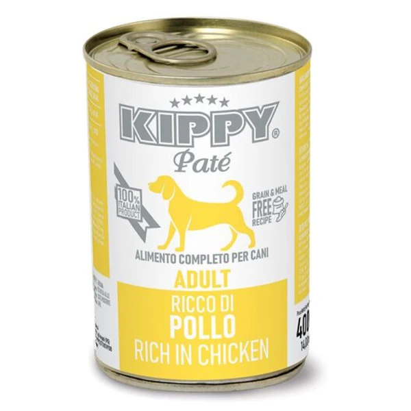 Kippy Pate Adult Dog Wet Food Cans 400 g