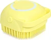 Silicone Massage Bath Brush with Soap Dispenser for Cats and Dogs