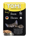 TOMi Super Premium Junior With Chicken Cat Wet Food Pouch 100 g