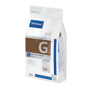 Virbac Veterinary HPM Gastro 1 Digestive Support Dog Dry Food 3 Kg 