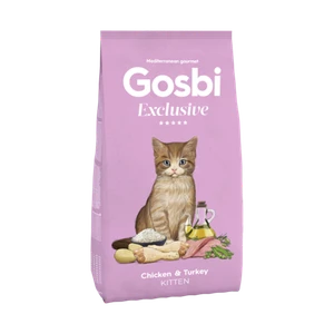 Gosbi Exclusive Chicken & Turkey Kitten Cat Dry Food