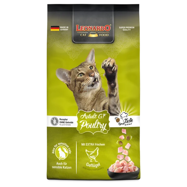 Leonardo Adult Grain Free Poultry Cat Dry Food