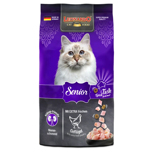 Leonardo Senior Cat Dry Food 1.8 Kg