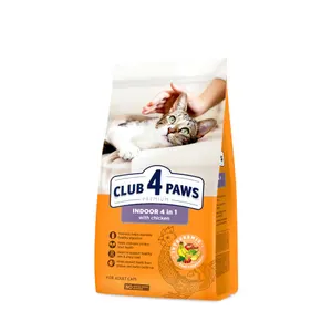 CLUB 4 PAWS Premium Indoor 4 in 1 With Chicken Adult Cats Dry Food