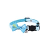 Naomi Cute Cat Collar with Bow & Bell Blue (YL105778)
