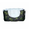 Petmoda Bones Bed Black and Green / White Fur 65*56 cm