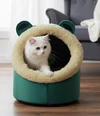 Petmoda Cat House Bed 50cm - Frog Shape - Green