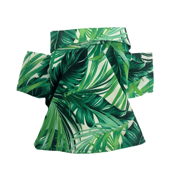 Petmoda Hawaiian Dog Shirt Size XS - Green Jungle
