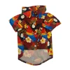 Petmoda Hawaiian Dog Shirt Size 4 - Tropical Parrots