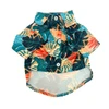 Petmoda Hawaiian Cat Shirt Size 1- Tropical Leaves