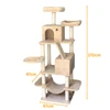 Caty XL Cat Scratcher 57 X 47 X 170 cm - Beige