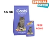 Gosbi Exclusive Chicken & Turkey Adult Cat Dry Food 1.5Kg + 400g Free