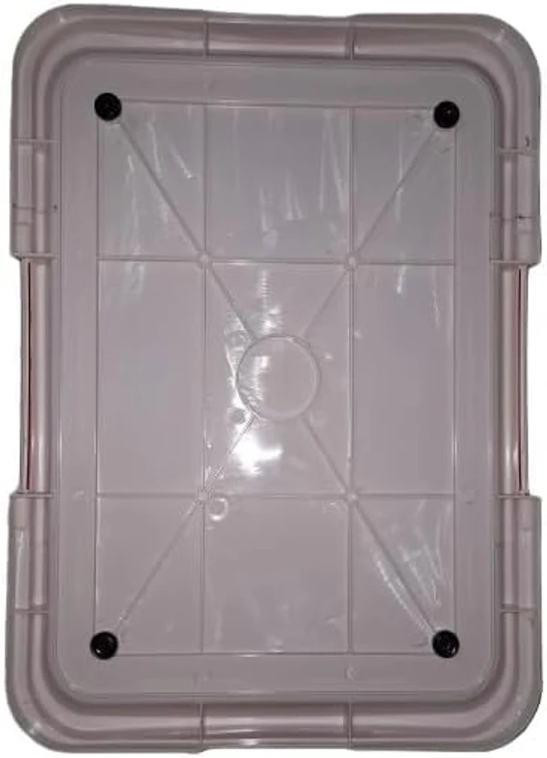 Puppy Toilet Training Tray with Guide Column – Indoor Potty Trainer for Small Dogs (45X30X4cm)