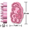Soleil Rubber Massage Brush for Cats B0086
