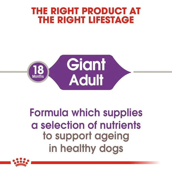 Royal Canin Giant Adult Dog Dry Food 4 Kg
