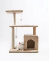 Cat House Tree with Scratching Posts and Condo 10015