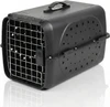 Pet Carrier for Cats & Small Dogs – Durable Portable Travel Crate with Ventilation & Secure Door - Black