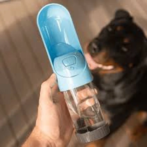 Portable Pet Water Bottle – Travel Dog & Cat Water Dispenser with Drinking Cup