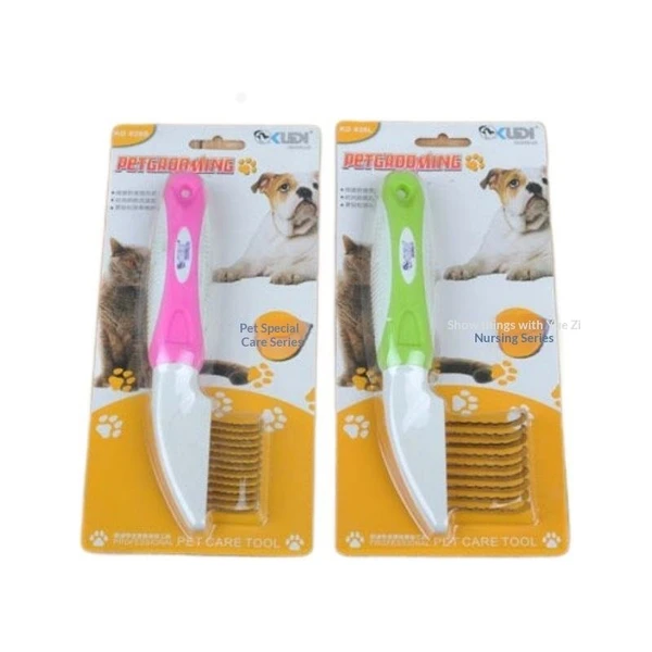 Pet Grooming Detangling Comb for Dogs & Cats – Anti-Knot, Shedding & Hair Care Tool (KD-0265)