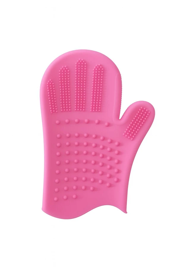 Silicone Pet Grooming Glove for Dogs & Cats – Bath Brush, Hair Removal & Massage Mitt
