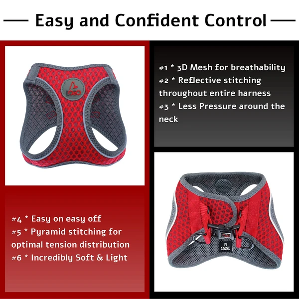 Doco Reflective Active Quick-Fit Dog Harness XL