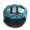 Foldable Pet Playpen – Portable Oxford Cloth Pet Tent for Dogs, Cats & Puppies | Breathable Mesh, Zipper Top & Easy Carry Design (65×65×43 cm) 