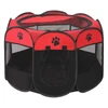 Foldable Pet Playpen – Portable Oxford Cloth Pet Tent for Dogs, Cats & Puppies | Breathable Mesh, Zipper Top & Easy Carry Design (65×65×43 cm) 