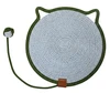 Cat Face Scratching Mat with Hanging Toy Ball – 2-in-1 Wall & Floor Scratch Pad | Cotton Rope Cat Scratcher & Bed for Healthy Claws