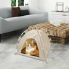 Foldable Cat & Small Dog Tent Bed – 30×30 cm | Portable Indoor & Outdoor Pet House - Small (for Kittens & Small Cats)