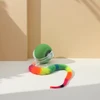 Electric Cat Ball Toy – USB Rechargeable Intelligent Rolling Toy with Colorful Tail for Cats and Small Dogs