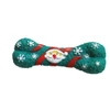 Christmas Dog Bone Toy – Squeaky Chew Toy for Dogs | Festive Pet Gift